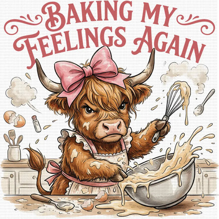 Baking My Feelings Again Cow