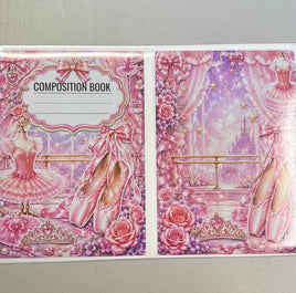 Ballerina Notebook Cover