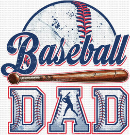 Baseball Dad Distressed
