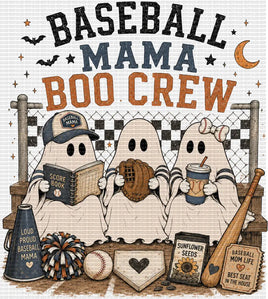 Baseball Mama Boo Crew