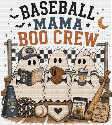 Baseball Mama Boo Crew
