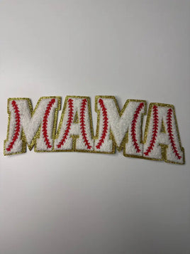 Baseball Mama Chenille