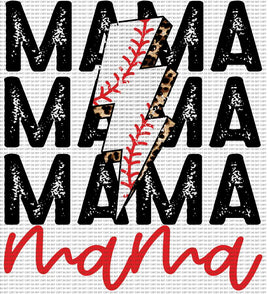 Baseball Mama Distressed