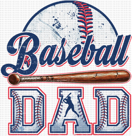 Baseball Dad Distressed