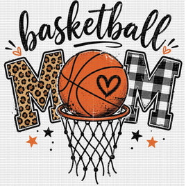 Basketball mom distressed