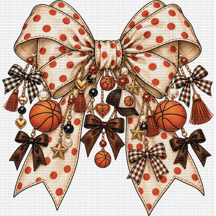 Basketball Vibes Bow