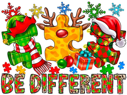 Be Different Autism Christmas