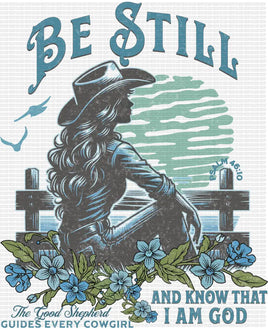 Be Still And Know That I Am God - Blue