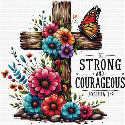 Be Strong and Courageous Cross