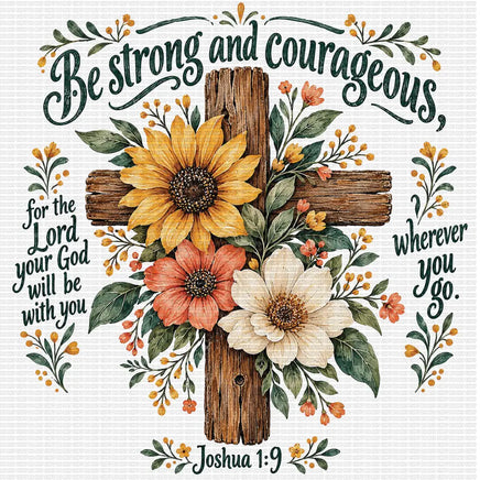 Be strong Josua 1:9