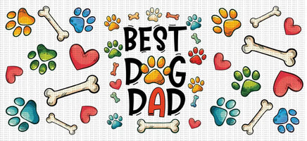 BEST DOG DAD UV WRAP