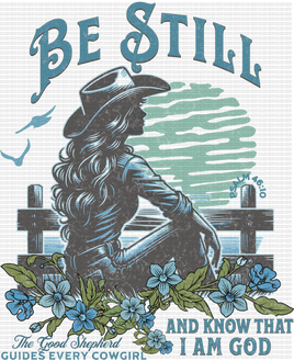 Be Still And Know That I Am God - Blue
