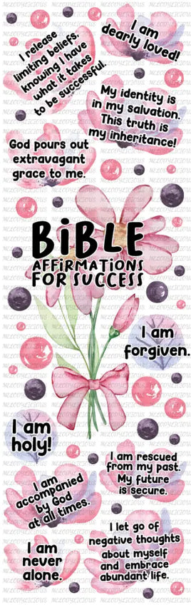 Bible Affirmations Pen UV wrap