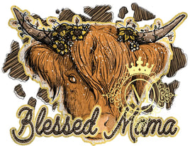 blessed mama highland cow