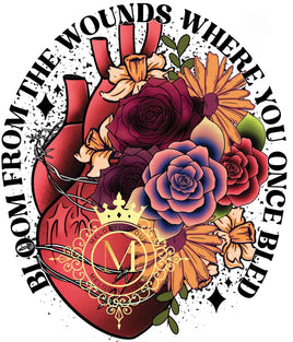 Bloom From The Wounds (sleeve) - baby 6 inch / Sublimation