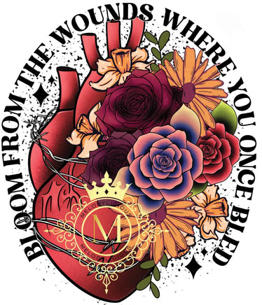 Bloom From The Wounds (sleeve) - baby 6 inch / Sublimation