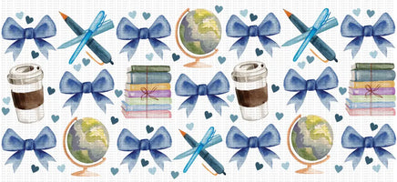 Blue Bow School UV Wrap