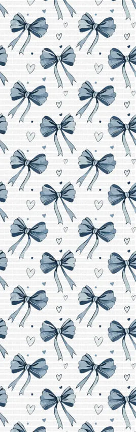 Blue Bows Pen Wrap