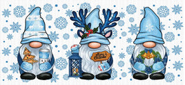 Blue Christmas Gnomes UV Wrap