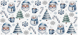 Blue Christmas UV Wrap