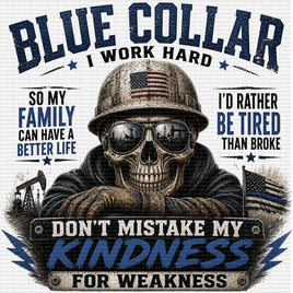 Blue collar worker