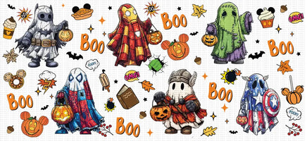 Boo Superheroes UV Wrap