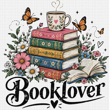 Book lover floral