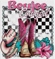 Boujee Cowgirl /sleeve Baby 6 in / DTF