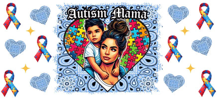 Boy Autism Mama UV Wrap