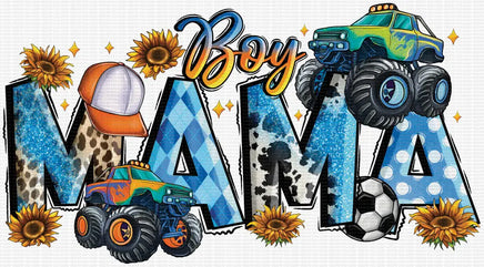 Boy Mama Monster Trucks