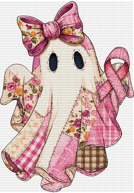 Breast Cancer Awareness Ghostie