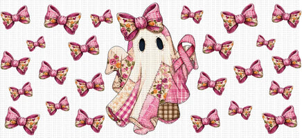 Breast Cancer Ghostie UV Wrap