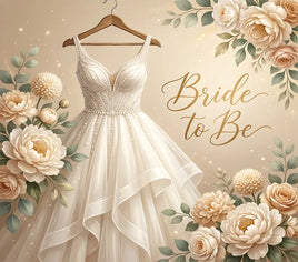 Bride to be tumbler wrap