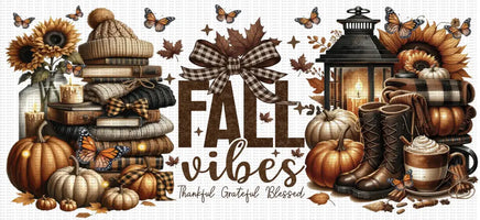 Brown Fall Vibes UV Wrap