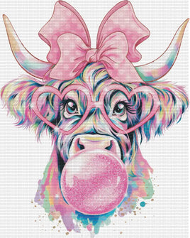 Bubble Gum Cow