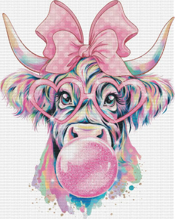 Bubble Gum Cow