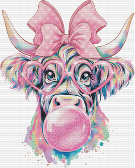 Bubble Gum Cow
