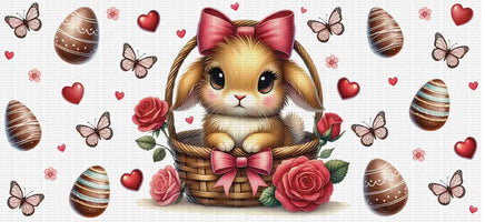 Bunny in Basket UV WRAP