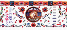 Cafecito Chisme Floral UV Wrap