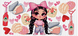 Candy Coquette Baby Pink UV Wrap