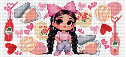 Candy Coquette Baby Pink UV Wrap