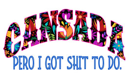 Cansada pero I got shit to do