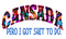 Cansada pero I got shit to do