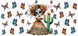 Catrina Butterflies UV Wrap