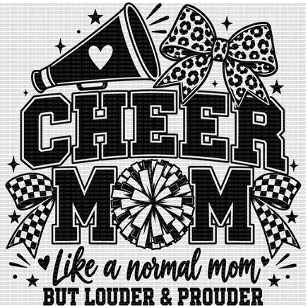 Cheer mom like a normal mom