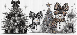 Cheetah Glitter Christmas UV Wrap