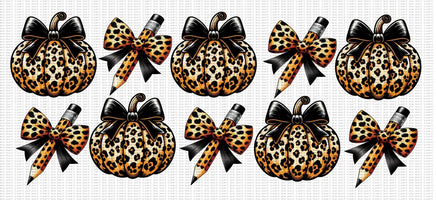 Cheetah Pumpkin UV Wrap