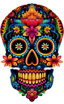 Colorful Sugarskull