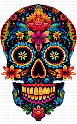 Colorful Sugarskull