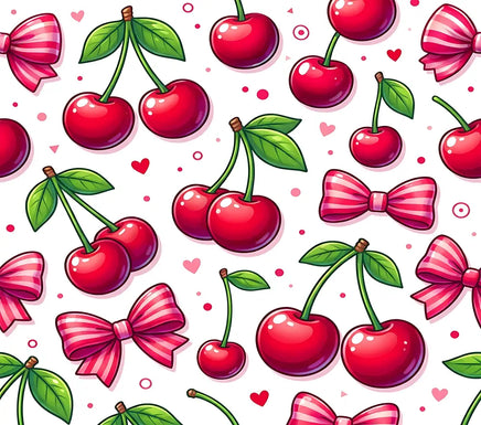 Cherries tumbler wrap